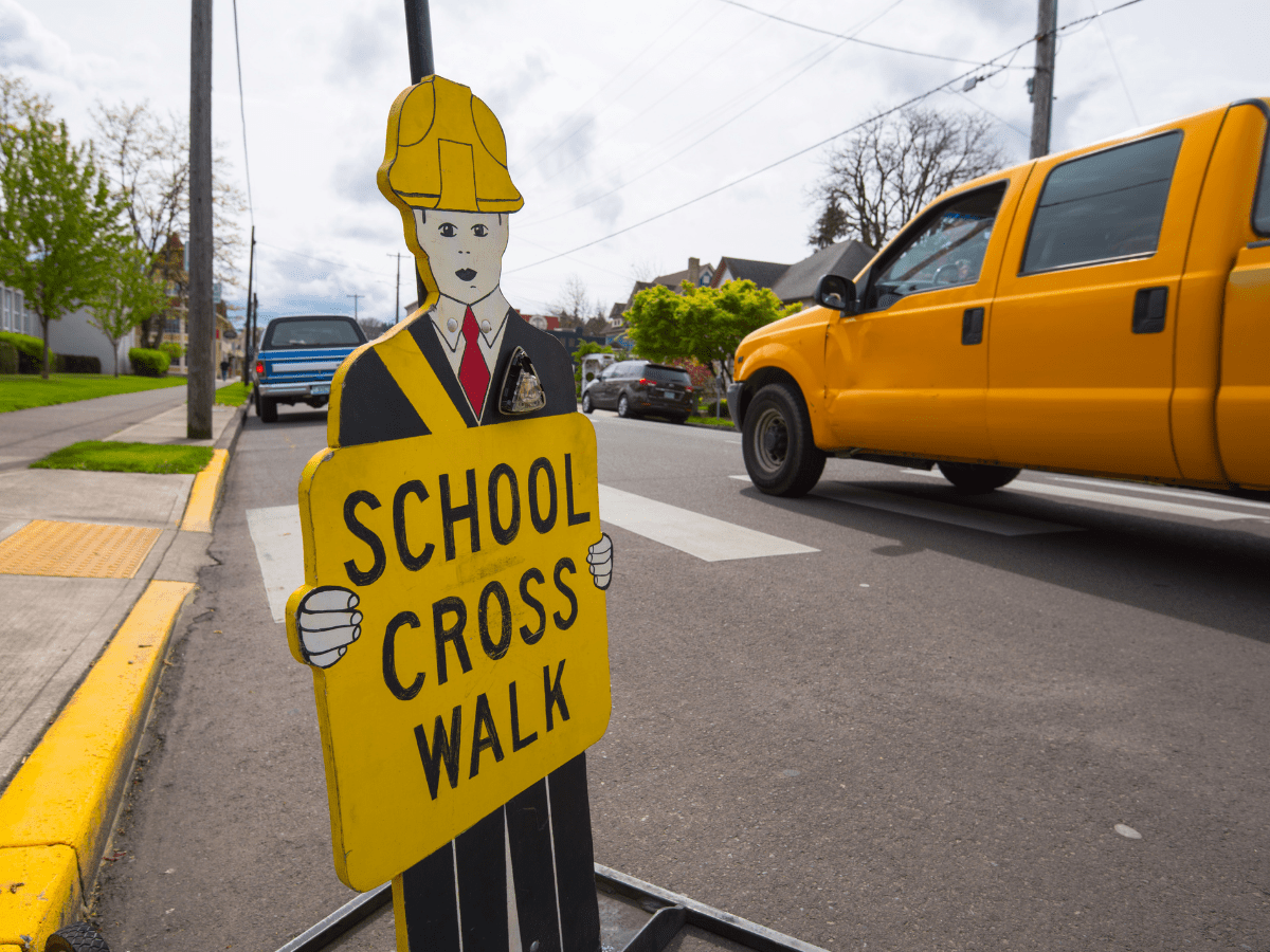School Crossing Guard Rescues a Girl From Being Struck in Valrico